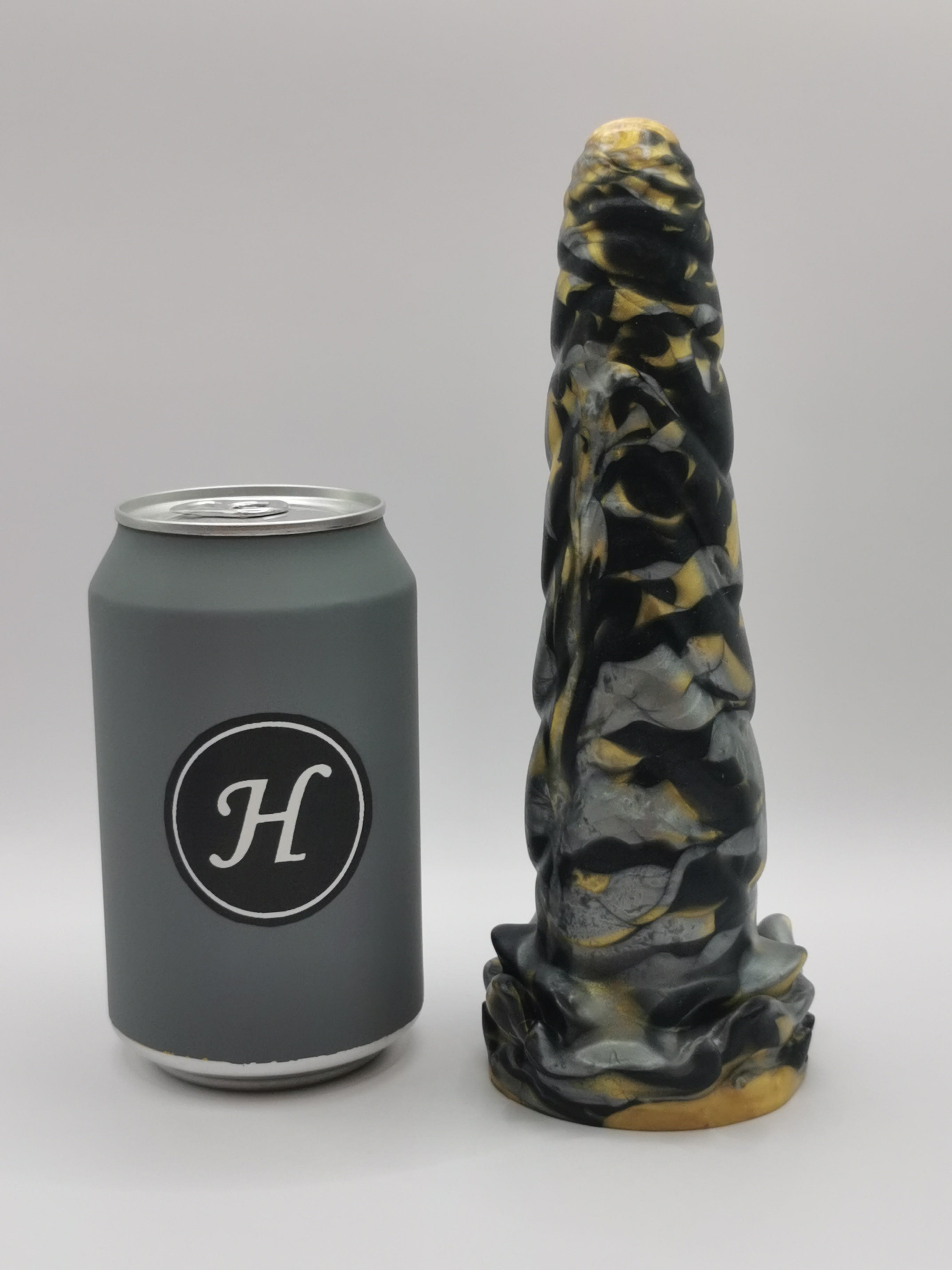 Rapture Marble Black Silver Gold (Medium, Soft 00-30)