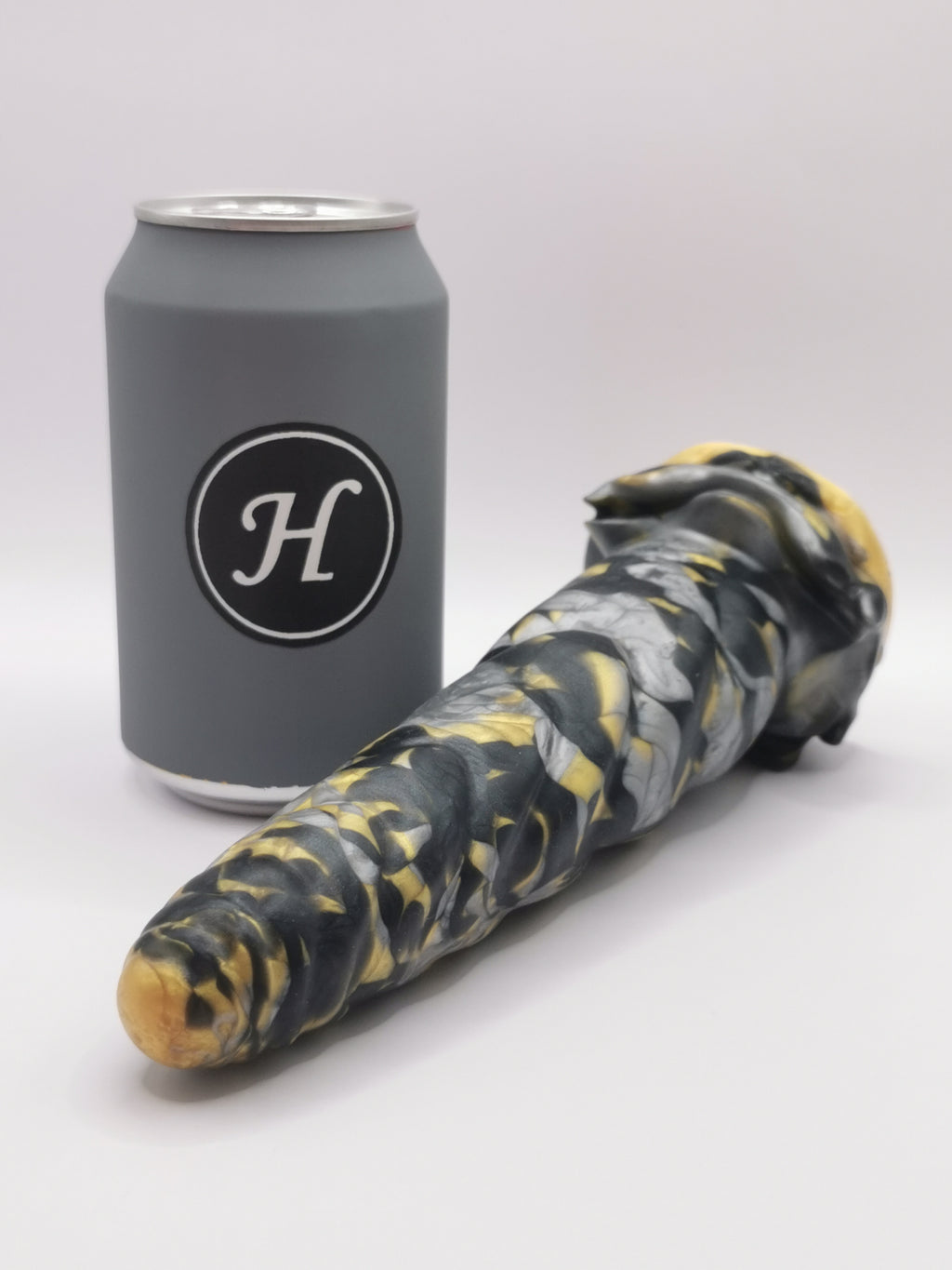 Rapture Marble Black Silver Gold (Medium, Soft 00-30)