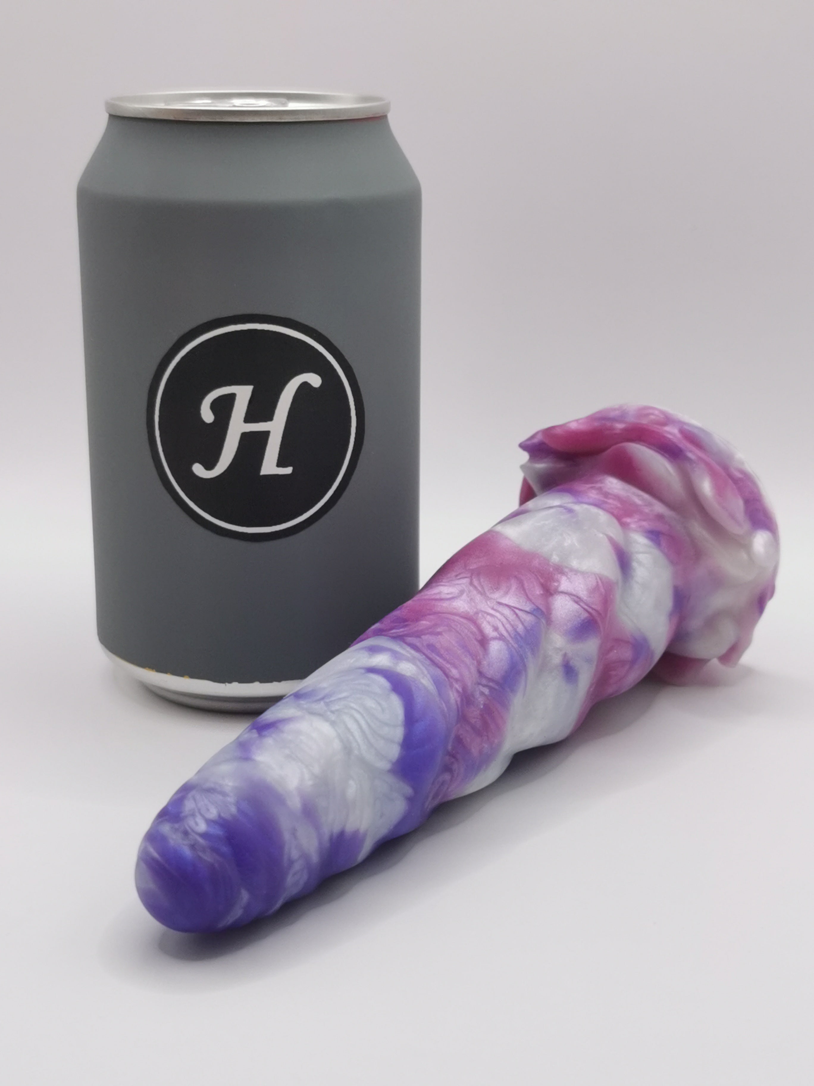 Rapture Marble White Purple Pink (Small, Soft 00-30)