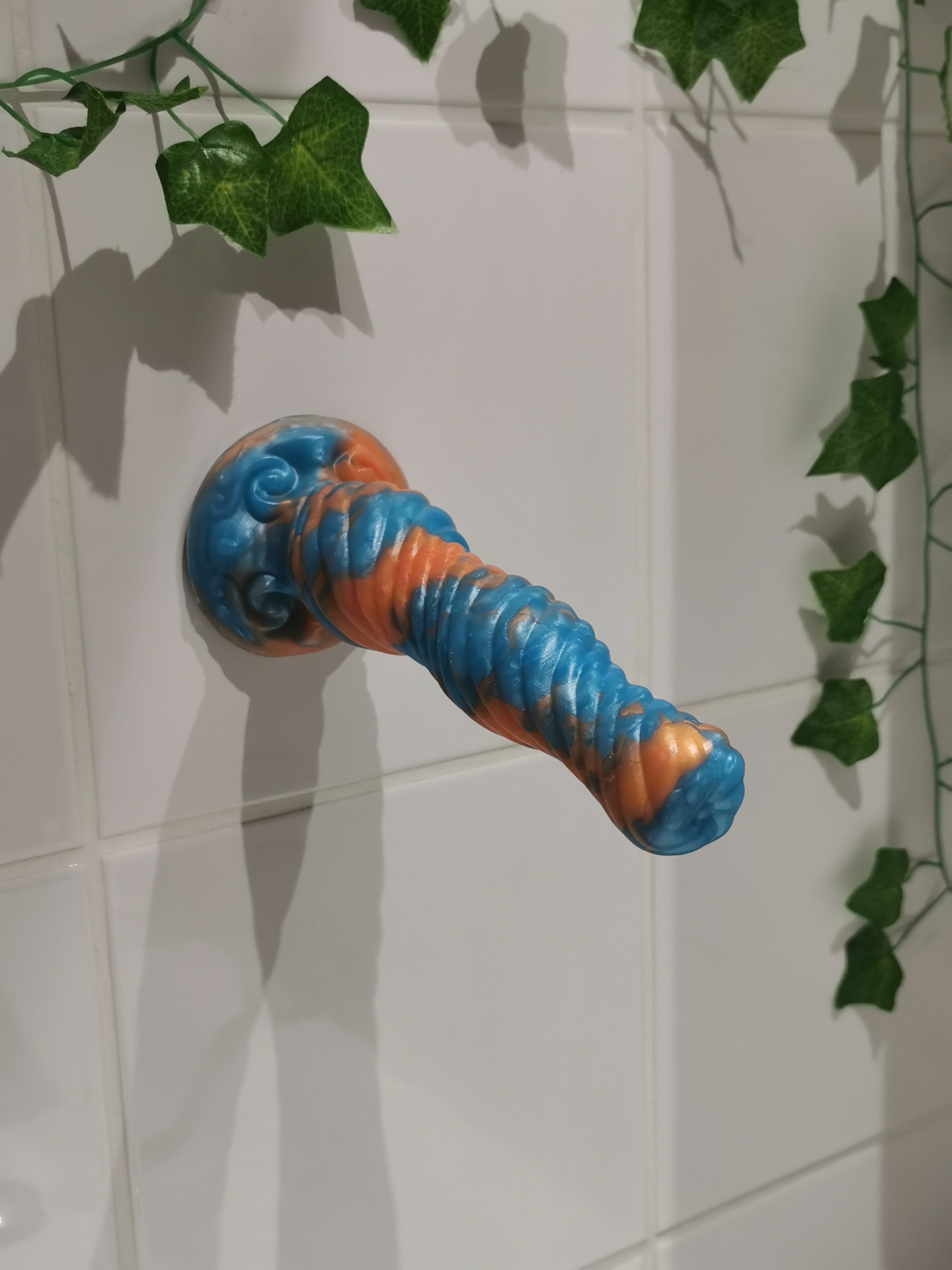 Joy Marble Orange Light Blue - FLOP (Medium, Medium A10)