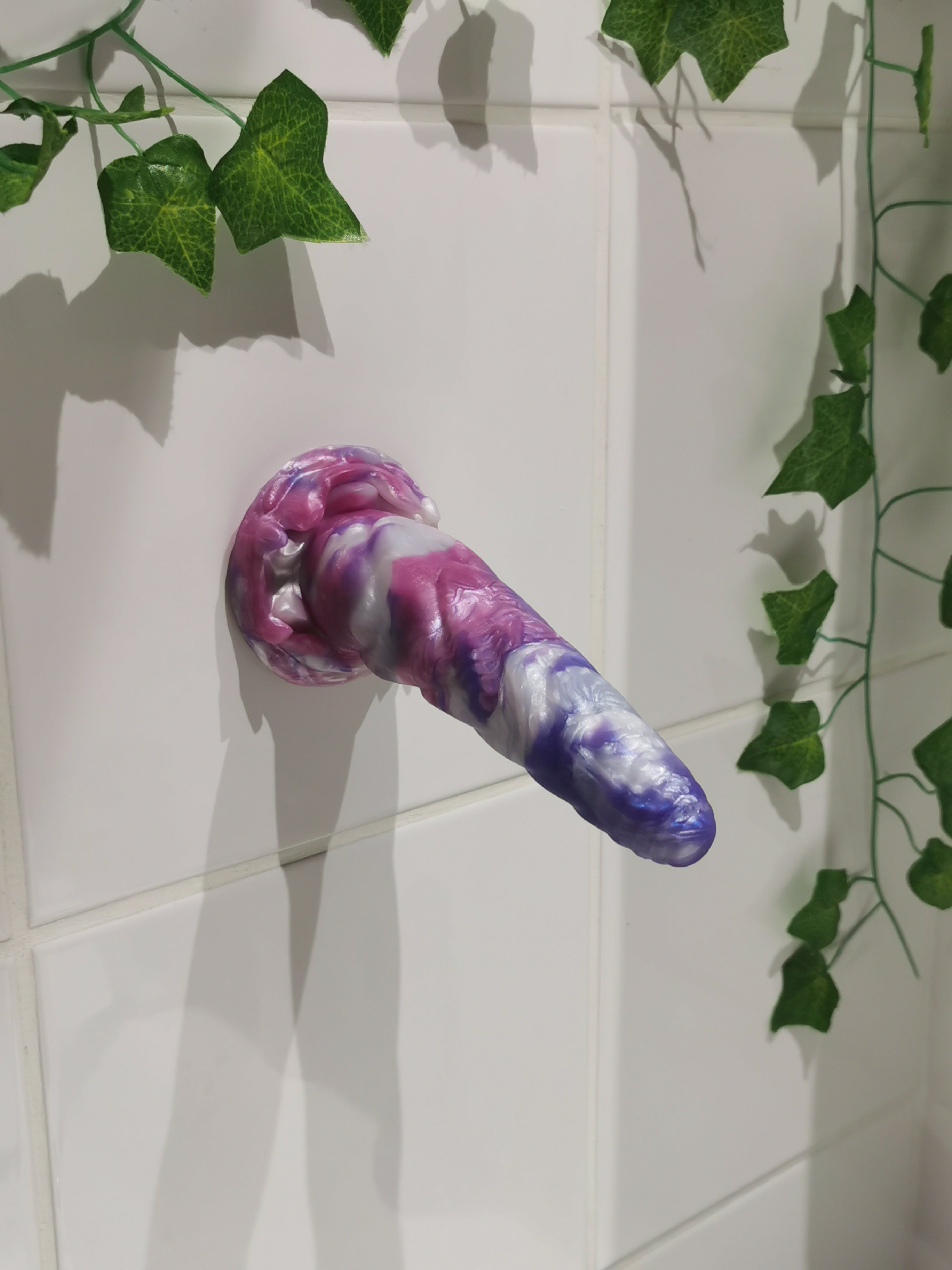 Rapture Marble White Purple Pink (Small, Soft 00-30)