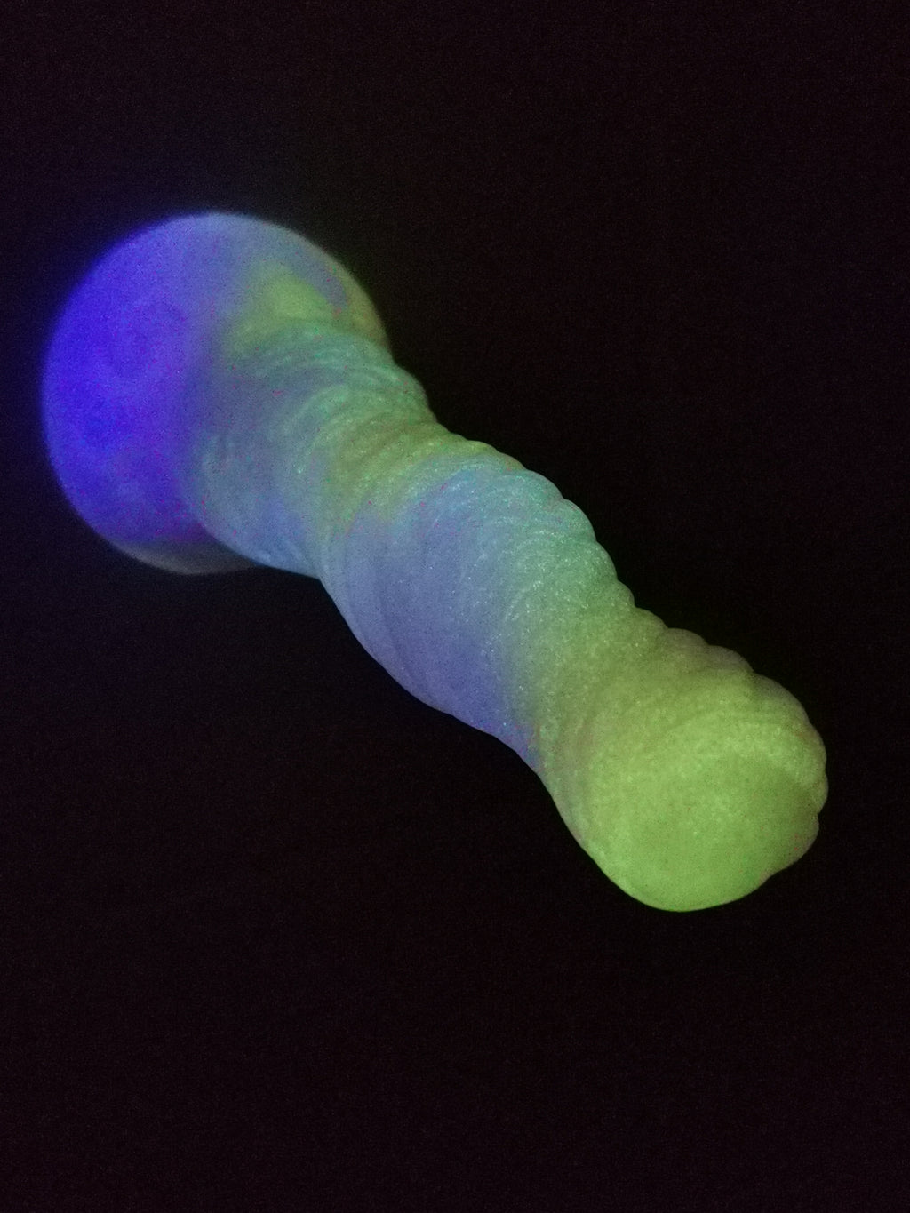 Joy Pink White Translucent White Sparkles GITD (Medium, Firm A20)