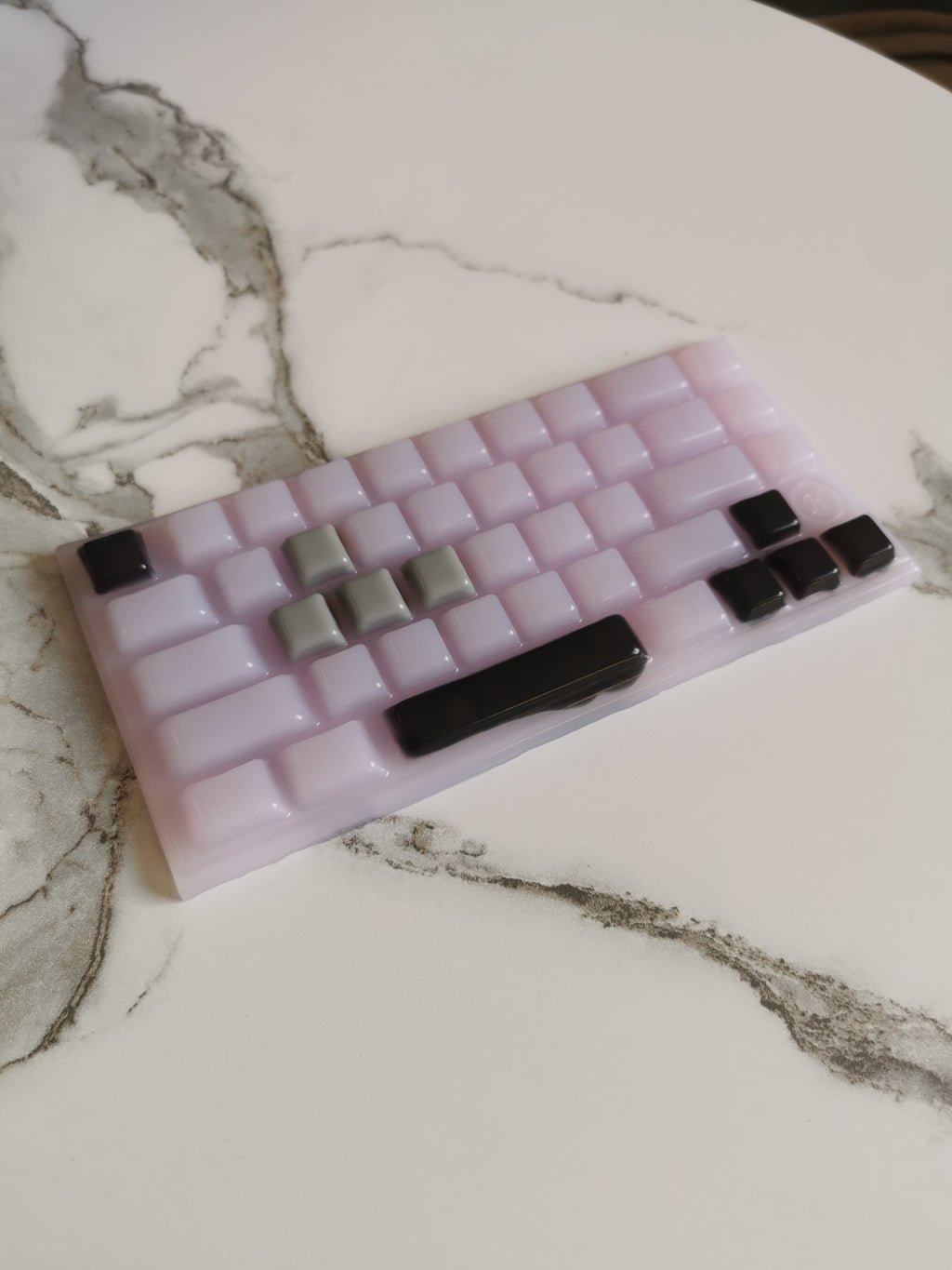 Nexus Translucent Black and Grey Keys (Medium, Extra-Soft 00-20)