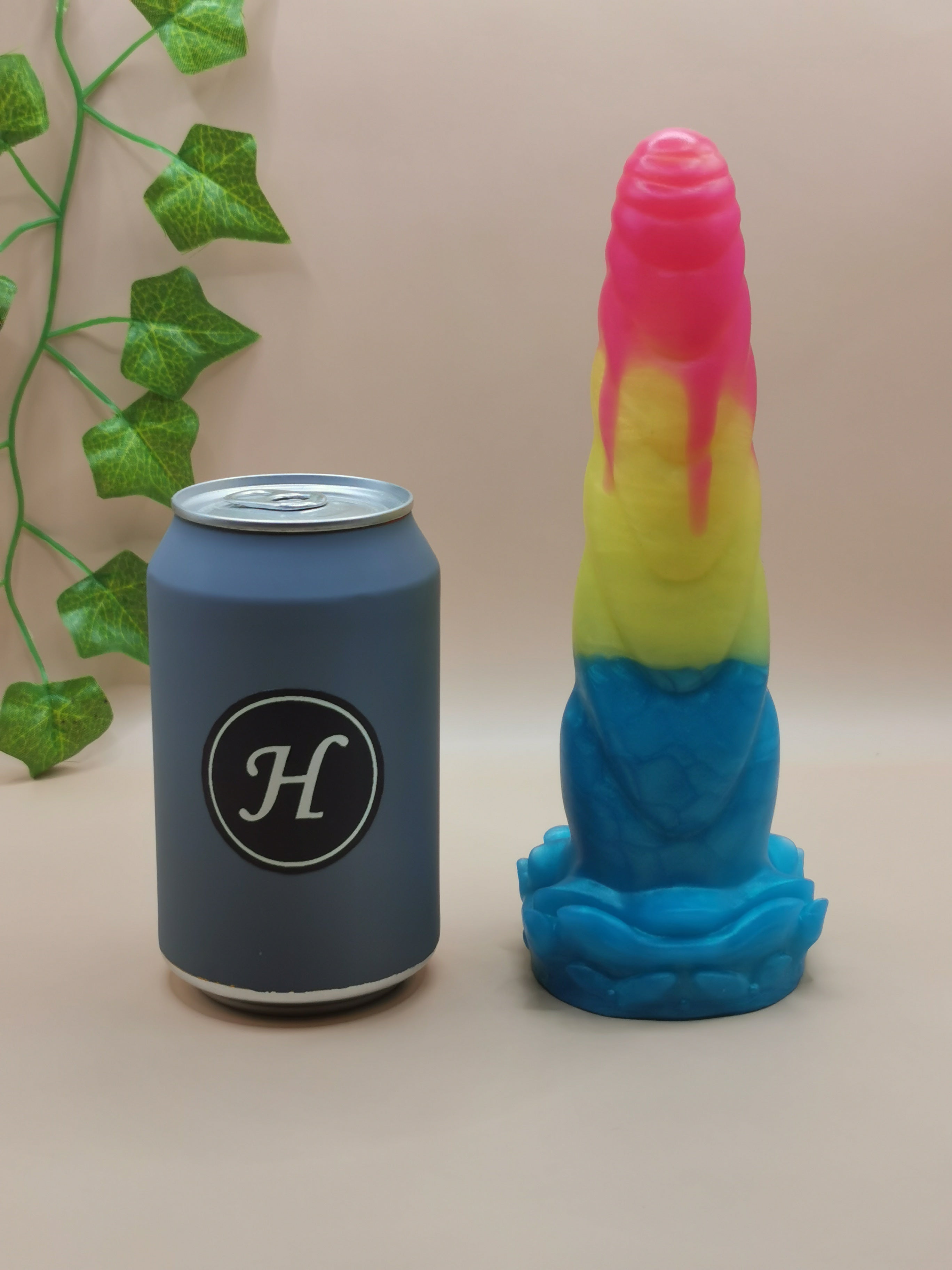 Rapture Pink Drip Blue Yellow (Medium, Soft 00-30)