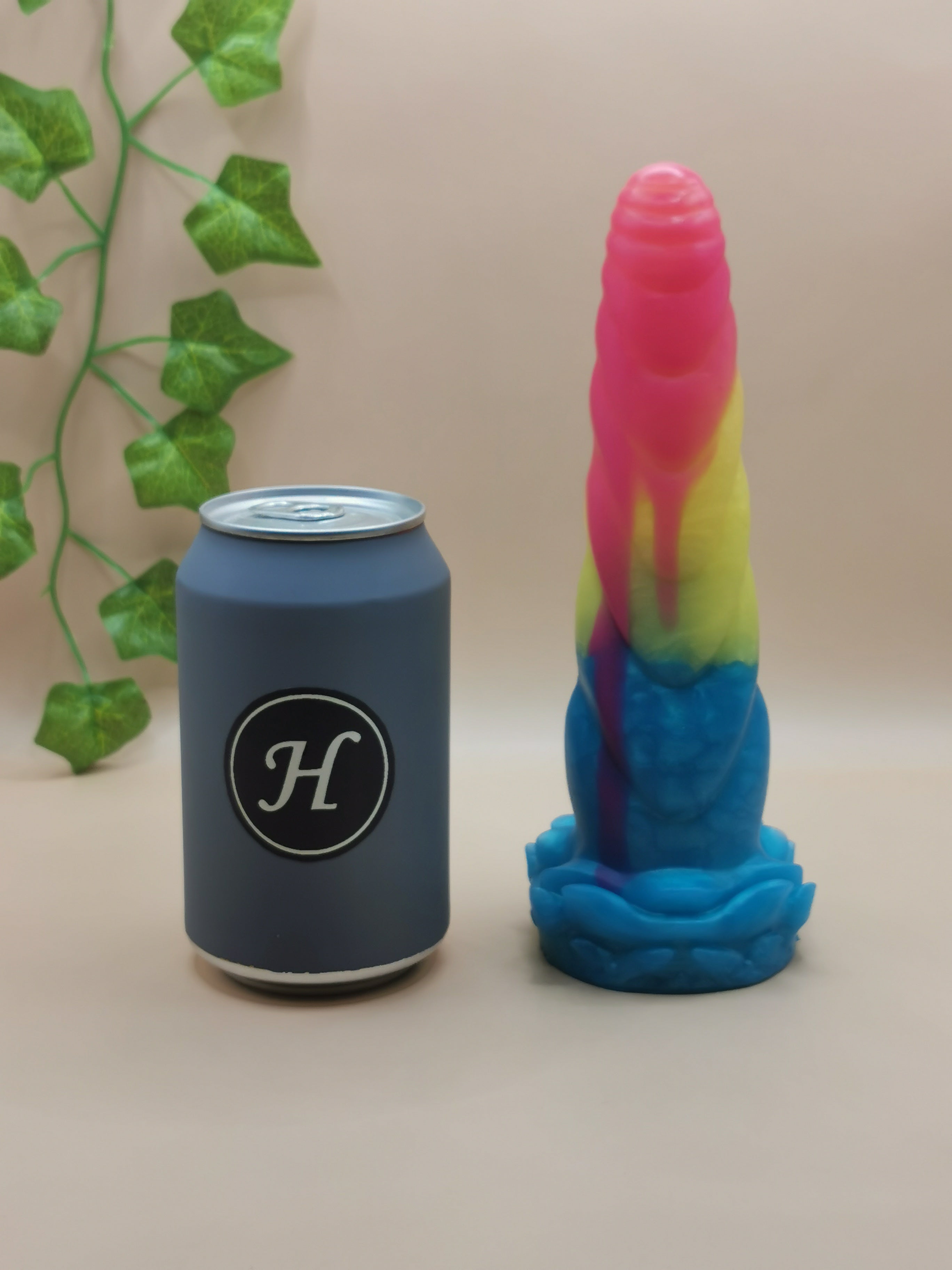 Rapture Pink Drip Blue Yellow (Medium, Soft 00-30)