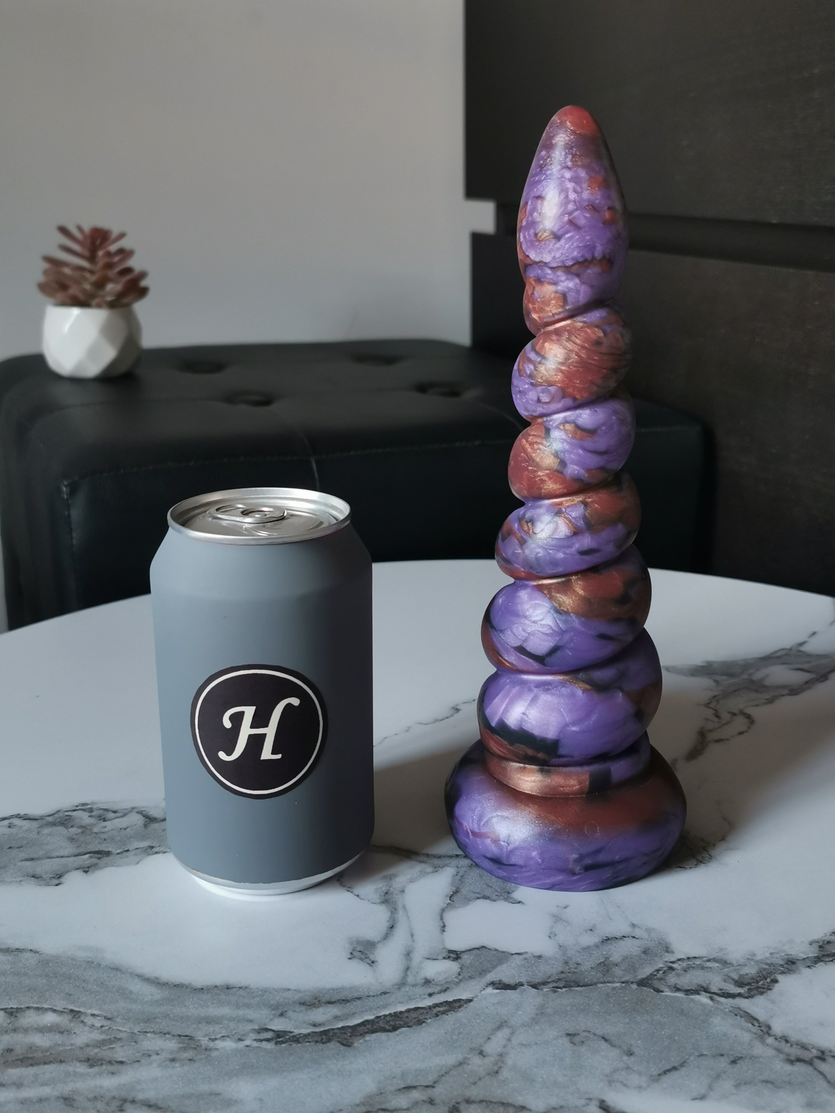 Ecstasy Marbré Café Lavande Ebène (Large, Medium A10)