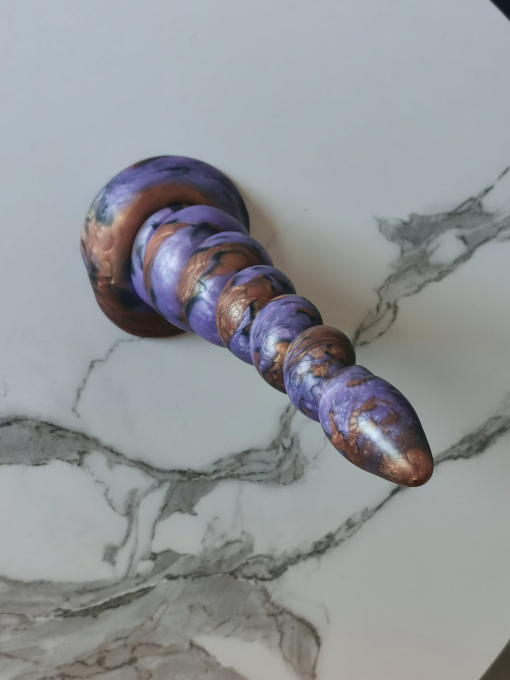 Ecstasy Marbré Café Lavande Ebène (Large, Medium A10)