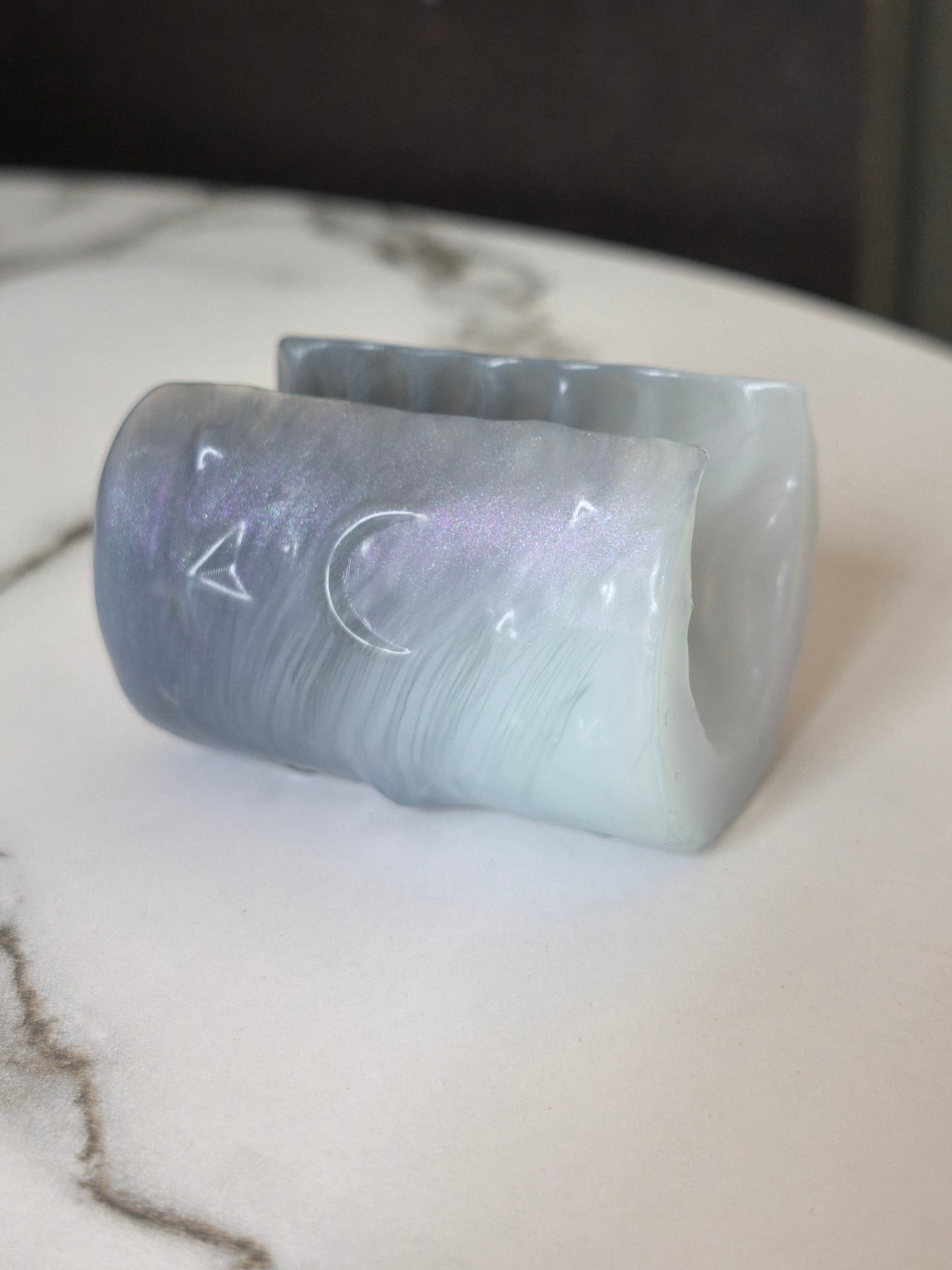 Radiance Fade Black Colorshift Purple Green (Mini, Extra-Soft 00-20)