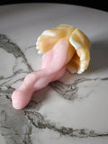 Delight Cream Pink GITD (Small, Medium-Soft 00-50)
