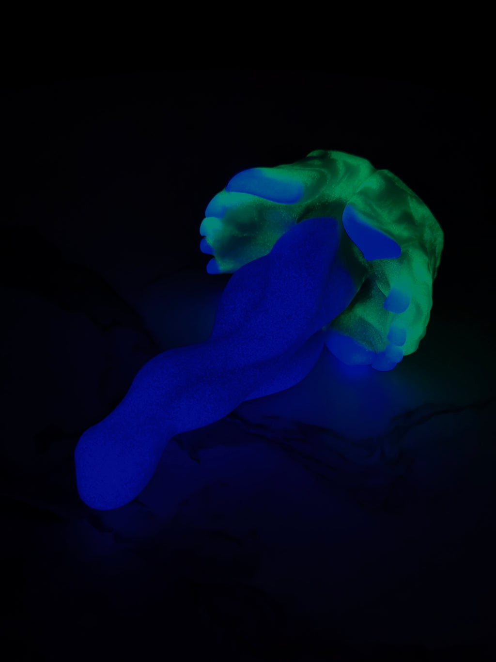 Delight Teal Pink GITD (Small, Soft 00-30)